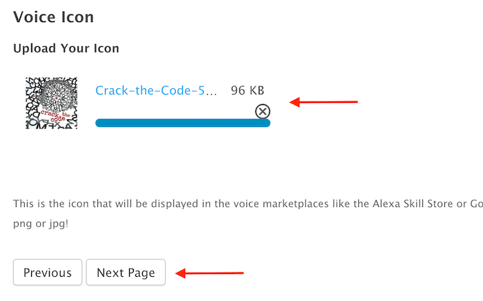 korake za ustvarjanje spretnosti Amazon Alexa z VoiceXP