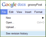 Orodje za zgodovino Google Revizije posodobljeno danes