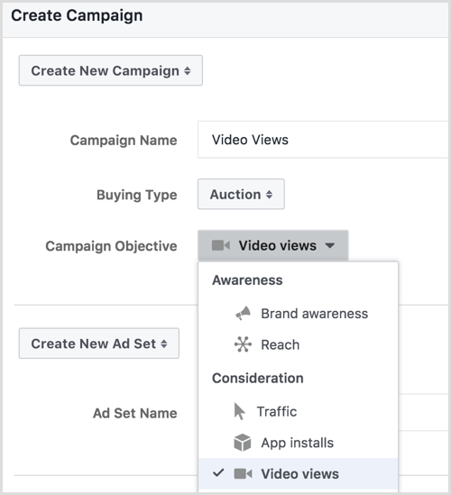 Facebook ustvari oglaševalsko akcijo v programu Power Editor