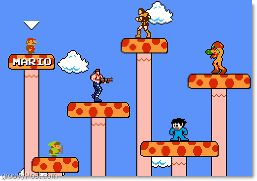 Predvajaj Super Mario NES Crossover v svojem brskalniku [groovyFriday]