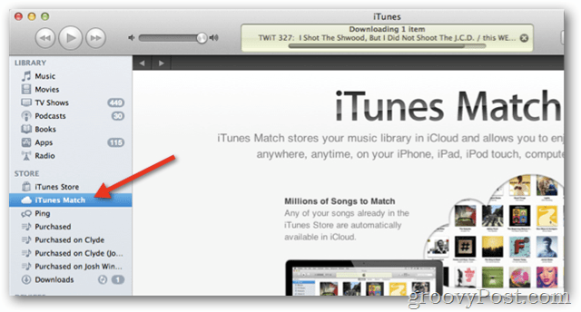 itunes se ujema v iTunesu 10.5.1