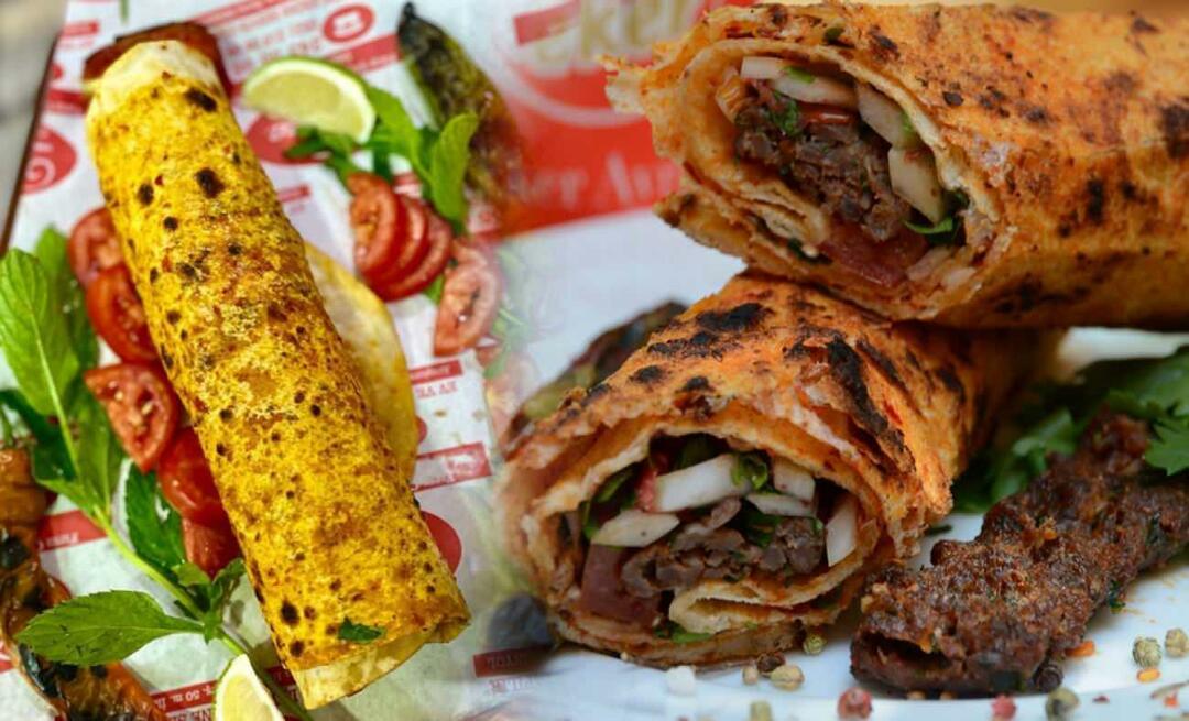 Kako pripraviti slavni Hatayev Harbiye Kebab? Kaj je Harbiye wrap?