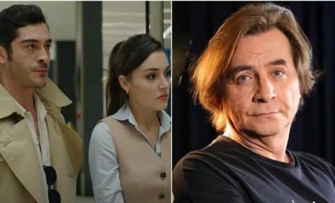 Armağan Çağlayan se je odzval na TV serijo "Bam Başka Biri": "Ves denar ..."