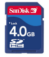Sandisk 4GB spomin SDHC