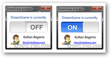 omogočite DreamScene Activator