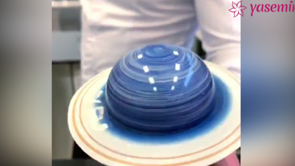 Slavni kuhar slaščičarne Amaury Guichon je naredil planet Saturn!