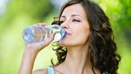 Škoda pitja manj vode