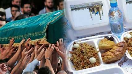 Ali je dovoljeno deliti hrano po pokojniku? islam