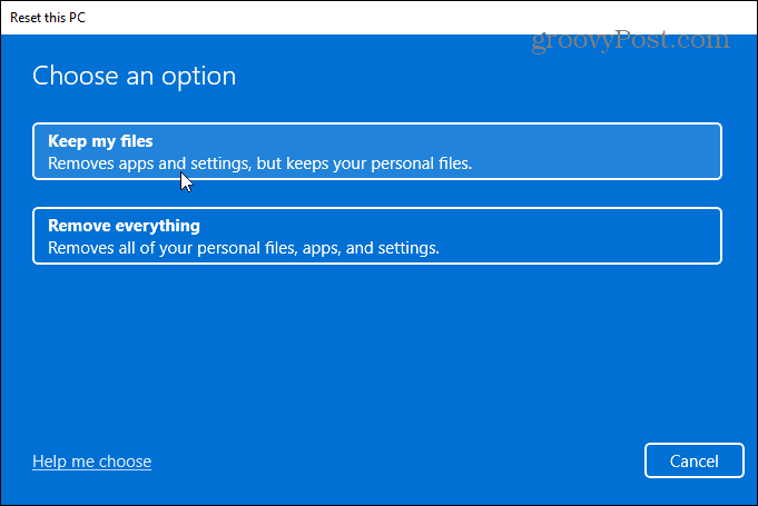 popravek za upravljanje pomnilnika zaustavitvene kode Windows 11