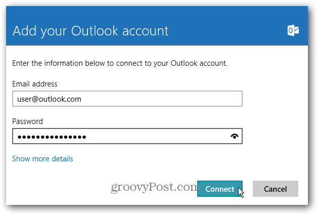 Kako uporabljati e-poštno sporočilo POP z e-pošto 8 z uporabo Outlook.com