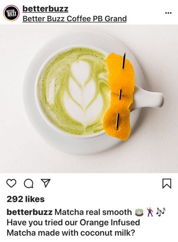 Kako prodati več izdelkov na Instagramu, primer fotografije v slogu 2.