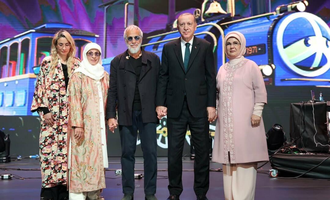 Emine Erdogan delila koncert Yusufa Islama!