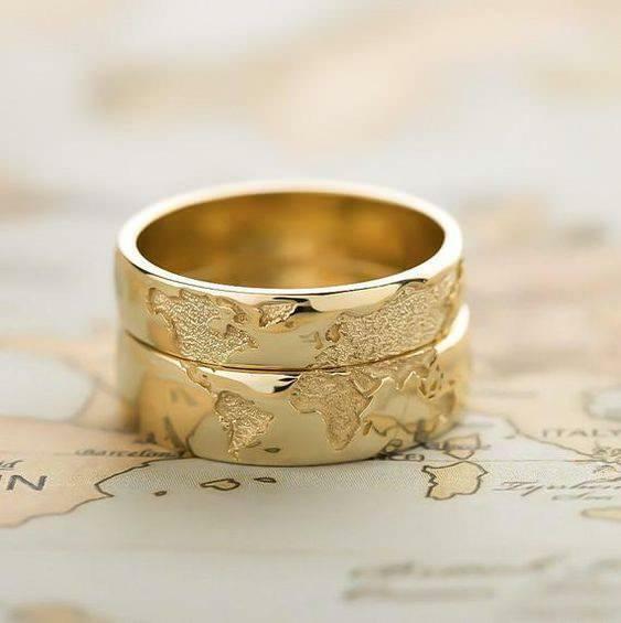 vrste poročnih prstanov