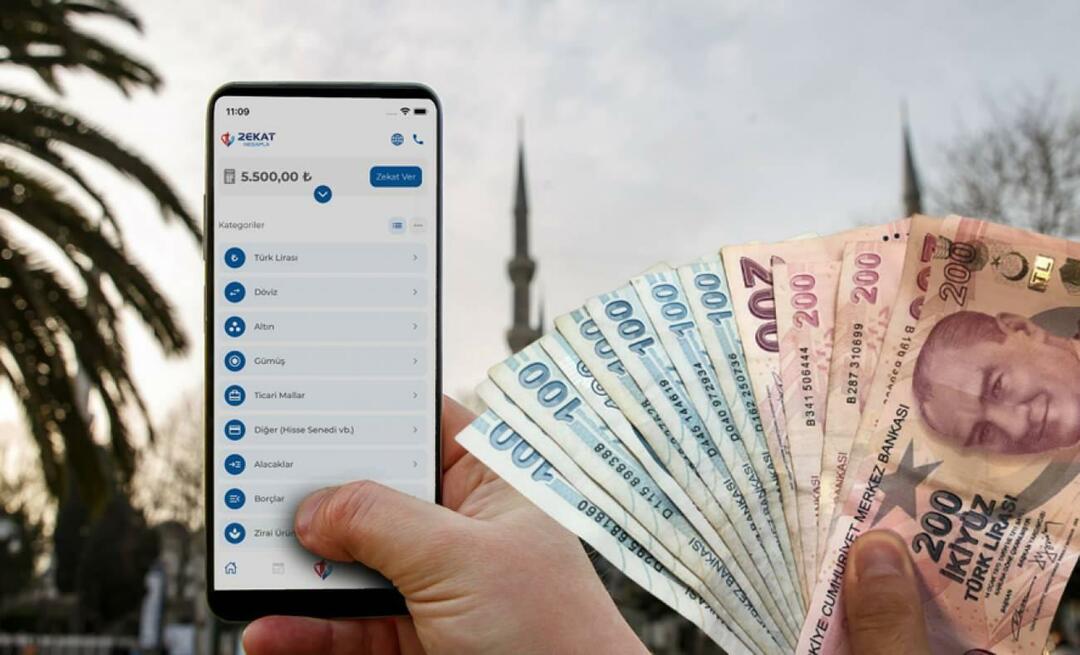 Turška verska fundacija je obnovila svojo aplikacijo 'Zakat'! Kako se izračuna zakat v TDV?