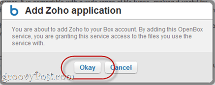 Sinhronizacija Zoho in Box.net