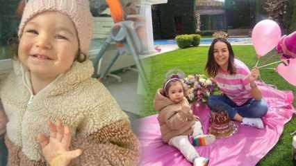 Rojstnodnevna torta pevke Bengü hčerki Zeynep! Dojenček Zeynep je star 1 leto ...