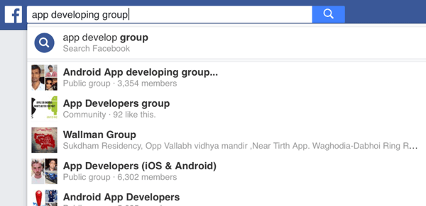 Facebook ima skupine za skoraj vsako nišo.