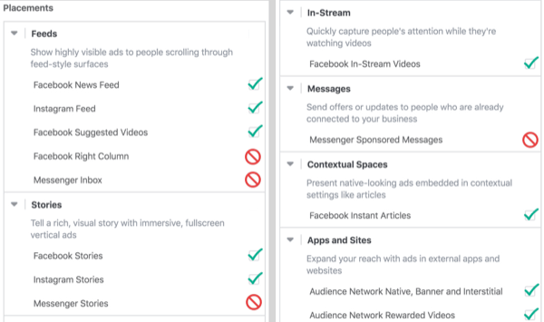 Facebook ThruPlay Optimization za video oglase, 3. korak.