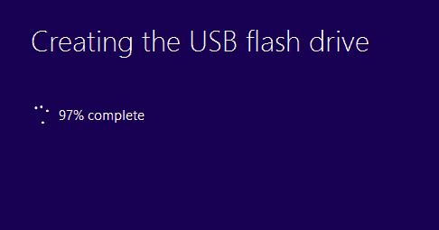 Ustvarjanje USB