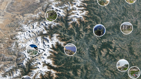 Google vabi uporabnike, da raziščejo globalni zemljevid fotografij z množico v programu Google Earth na namizju ali mobilnem telefonu.