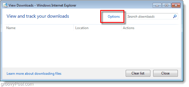 Kako spremeniti privzeti Internet Explorer 9 Prenesite mapo