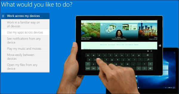 Kako predstaviti sistem Windows 10 v brskalniku, ne da bi ga namestili
