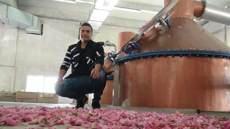 berdan mardini je v svojem rodnem kraju ustanovil tovarno rose rose