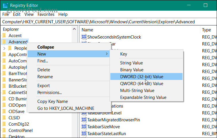 Povečajte elemente skočnega seznama v sistemu Windows 