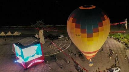 Festival kulturne ceste v Efezu se nadaljuje: Baloni pripeljani iz Nevşehirja