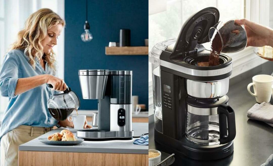 Kako uporabljati aparat za filter kavo? Kaj je treba upoštevati pri uporabi aparata za kavo?