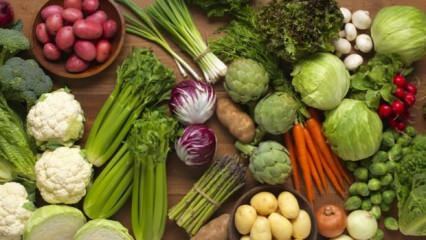 Katere zelenjave izgubljajo težo? 