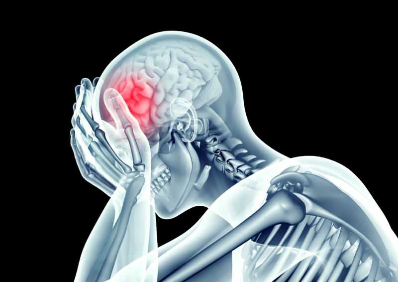 kroonavirus poškoduje možgane z zožitvijo žil