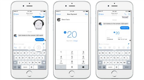 Facebook doda funkcijo plačila v Messengerju