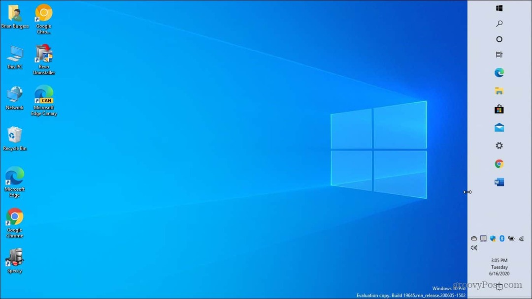 Kako premakniti opravilno vrstico v sistemu Windows 10