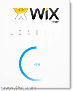eidtor spletnega mesta wix flash lahko traja nekaj časa, da se naloži
