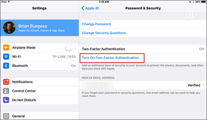 Kako omogočiti dvofaktorno overjanje za Apple ID