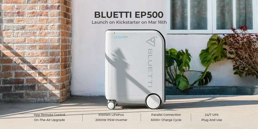 Dogodek prve nagradne igre BLUETTI EP500 za domačo elektrarno
