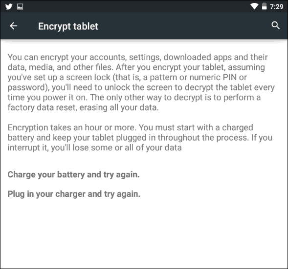 Android 5 zahteve glede porabe energije za posodobitev