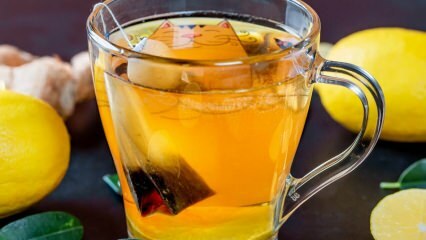 Zlahka oslabljena mešanica zelenega čaja in mineralne vode
