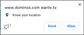 Spletna mesta Chrome, ki zahtevajo lokacijo