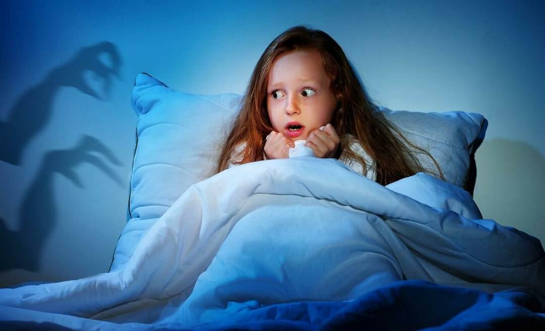 Kako pristopiti k otrokom z nočnimi strahovi? Kaj so vzroki za nočni strah?