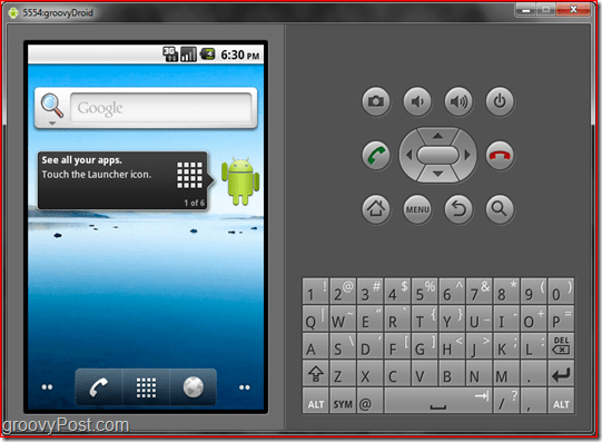 Virtualni telefon Android