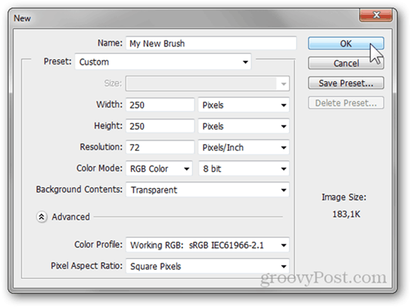 Photoshop Adobe Prednastavitve Predloge Prenos Naredi Ustvari Poenostavite Enostaven Enostaven Hitri dostop Nov vodnik ščetke Krtače Stroke Brush Paint Draw Document