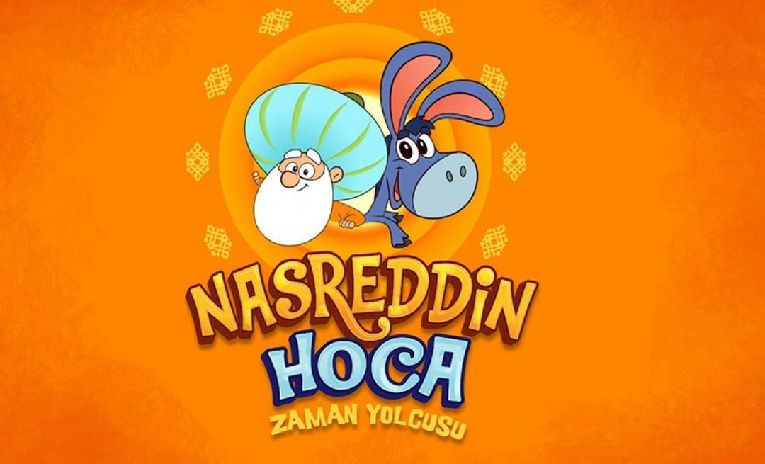 Še ena dobra novica za otroke iz TRT! Datum vizije 'Nasreddin Hodja: Časovni popotnik' je bil objavljen