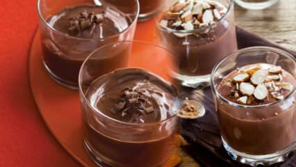 Ali se s čokoladnim pudingom zredite? Recept za puding iz banane in diete iz čokolade doma