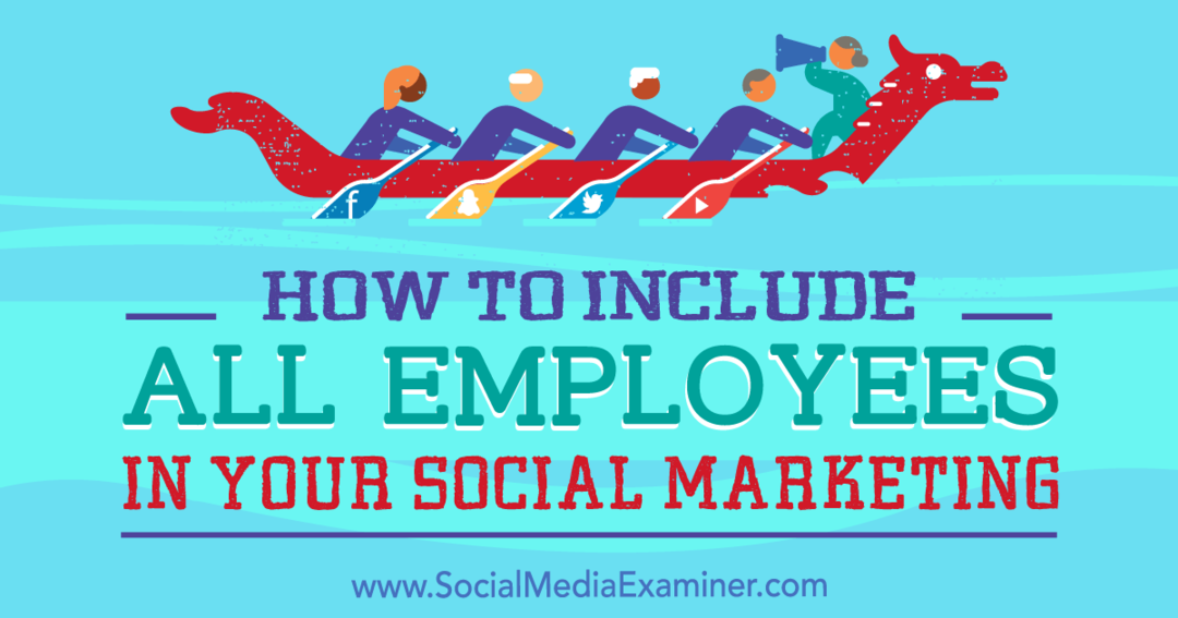 Kako vključiti vse zaposlene v svoje trženje v družbenih omrežjih: Izpraševalec socialnih medijev