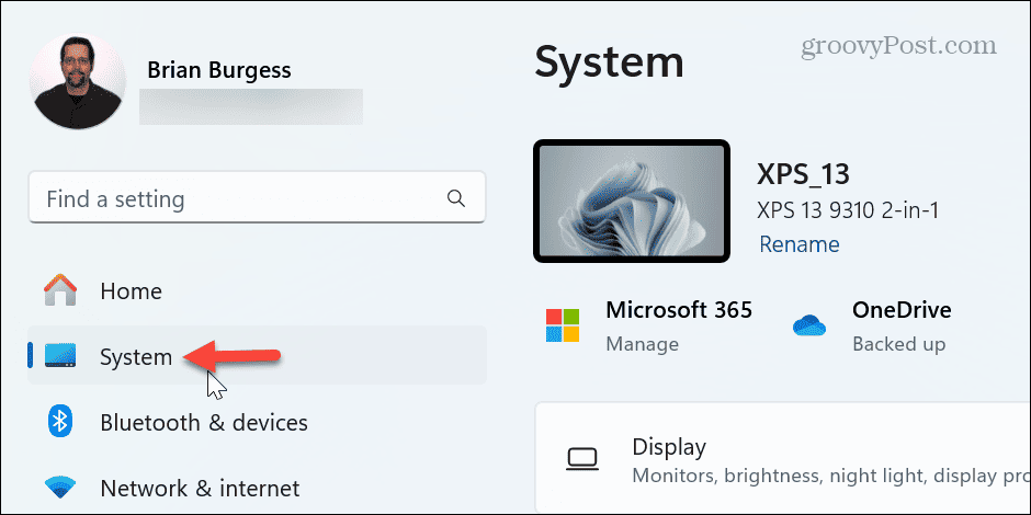sistemske nastavitve windows 11