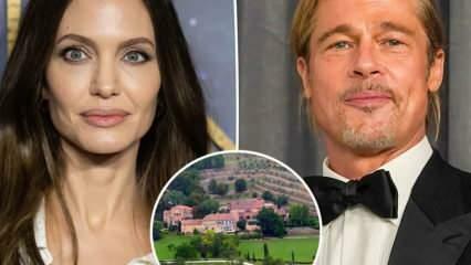Brad Pitt Jolie v primeru gradu Miraval, ki se je spremenil v zgodbo o kači