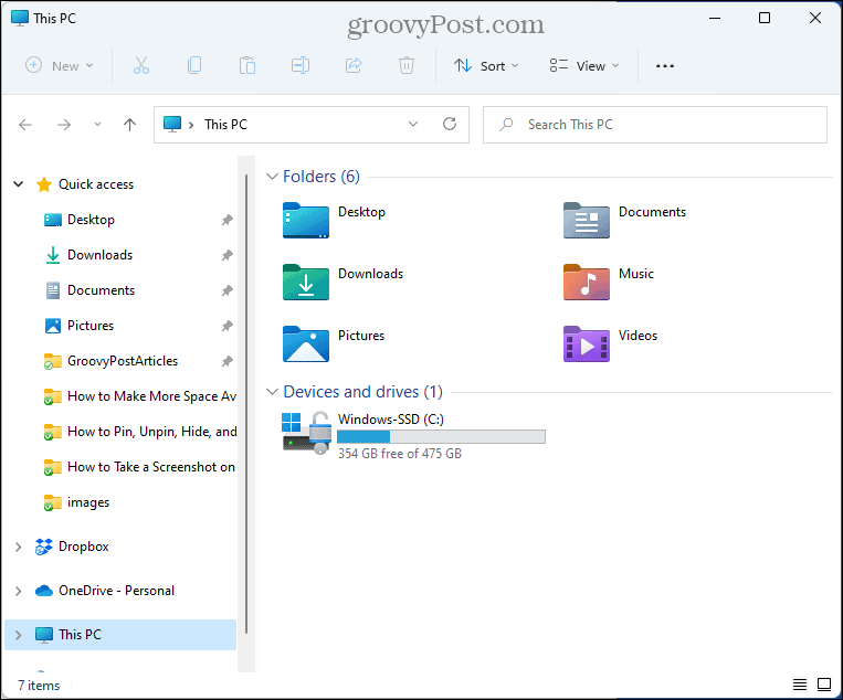 File Explorer se odpre v Moj računalnik namesto v hitrem dostopu