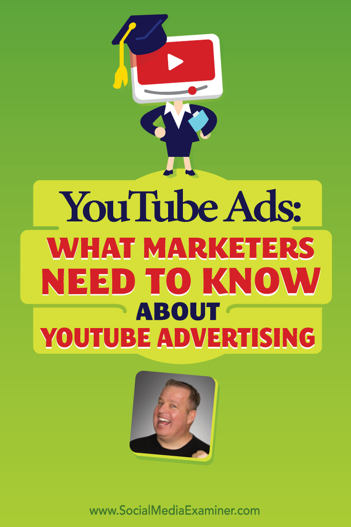 Oglasi v YouTubu: Kaj morajo tržniki vedeti o oglaševanju v YouTubu: Izpraševalec družabnih medijev